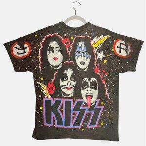 KISS 1992 Tour Vintage Collectable T-shirt - Size L - Preowned